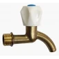 Кран водоразборный вентильный 1/2" латунь (Иркутск)*** К