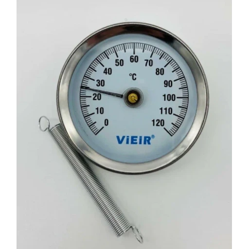 Термометр биметаллический с пружиной 0-120°C ViEiR YL17***К