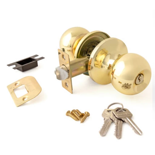 Защелка VANGER 6072-01-G Золото (ключ-фикс) шар 009585***К