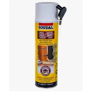 Пена монтажная (с трубкой) SOUDAL, 500мл 107552