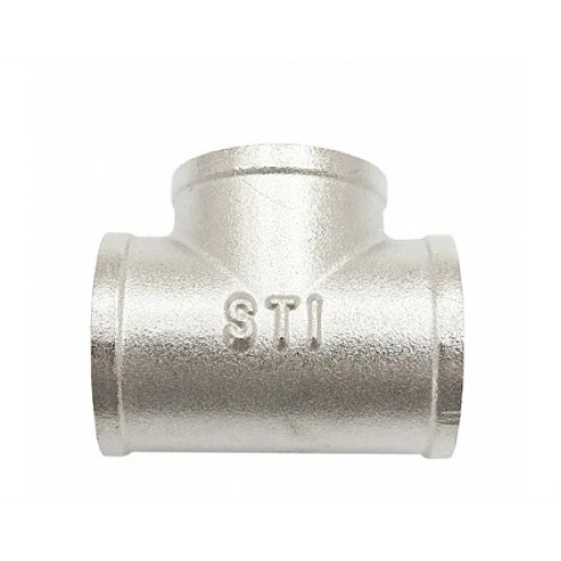 Тройник 1" вн/вн/вн латунь SMS/STI (04082)