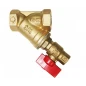 Фильтр сетчатый косой   1/2" Г/Г резьба с мини краном (SMS)*** К