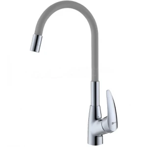 LEMARK Смеситель для мойки гиб.излив Серый Linara LM0415C-Gray
