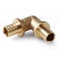 Угольник Аксиальный 20(2,8) х 20(2,8) VALFEX