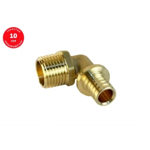 Угольник Аксиальный 16(2,2) х 1/2" Нар/р VALFEX