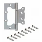 Петля AVERS 100х75-B2-CR БЕЗ врезки 2подшипника (Хром)  008770***  К
