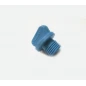 Заглушка 1/4" пластмасс. (синяя) М1118***К