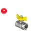 Кран шар. газ. 1/2" г/г  бабочка