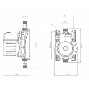 Насос скважинный PROFI 55/50 VALFEX (750Вт,каб-20м,3,3 м³/ч,h-50)