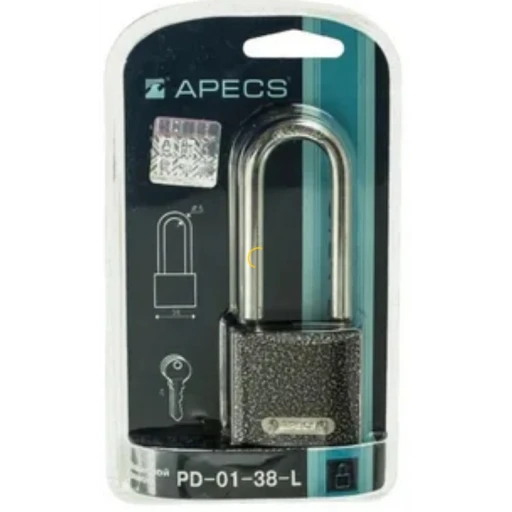 Замок навесной APECS PD-01-38-L*** К
