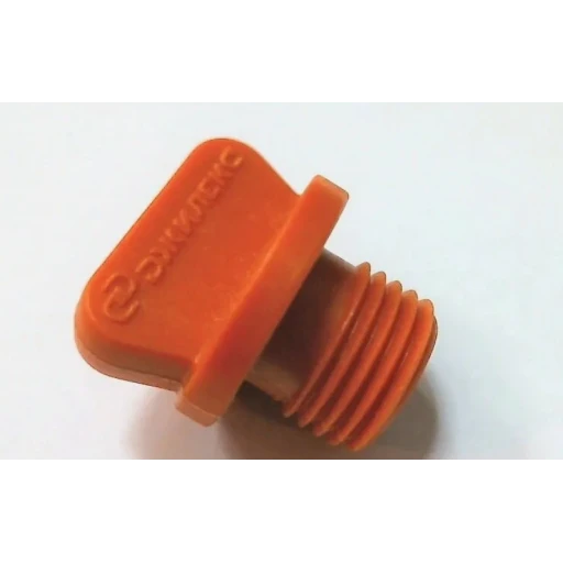 Заглушка 3/8" пластмасс. (оранжевая) М4008***К