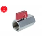 Кран шаровой Мини 3/8" Г/Г VALFEX
